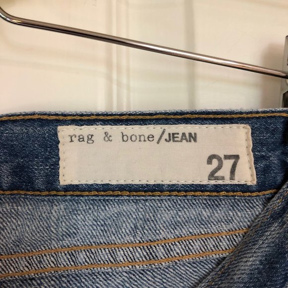 rag & bone Mid-Rise Boyfriend Ripped Jeans - Picture 3 of 4